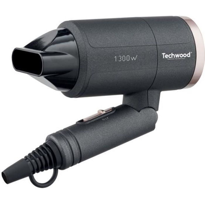 SECHE CHEVEUX PLIABLE 1300 W TECHWOOD - TSC-1296