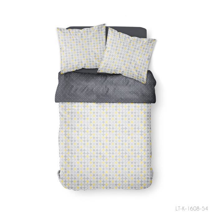 Parure de couette 100% coton 57 fils 240x220 PLATA