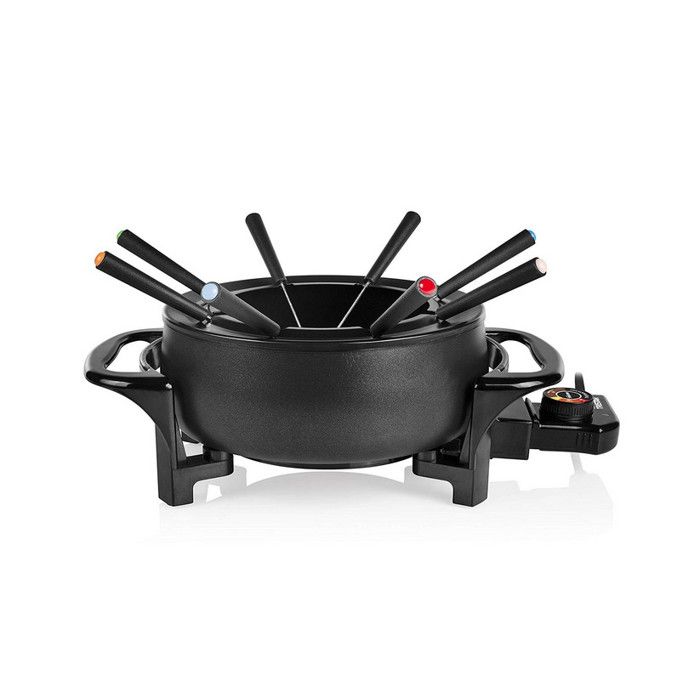 Tristar Ensemble à fondue 1000 W 1,5 L Noir mat