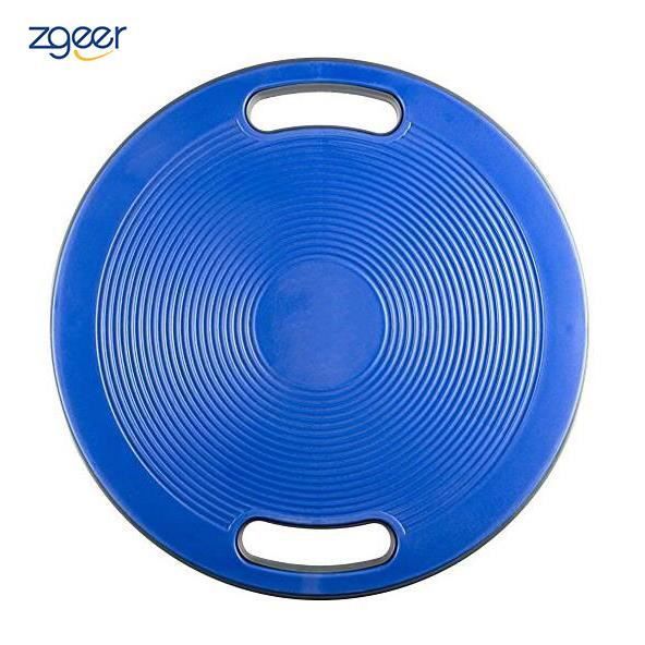 Planche D'équilibre / Balance Board avec Poignées - 40 cm de Diamètre - Travaille la Coordination Musculaire, L'équilibre et Le Gain