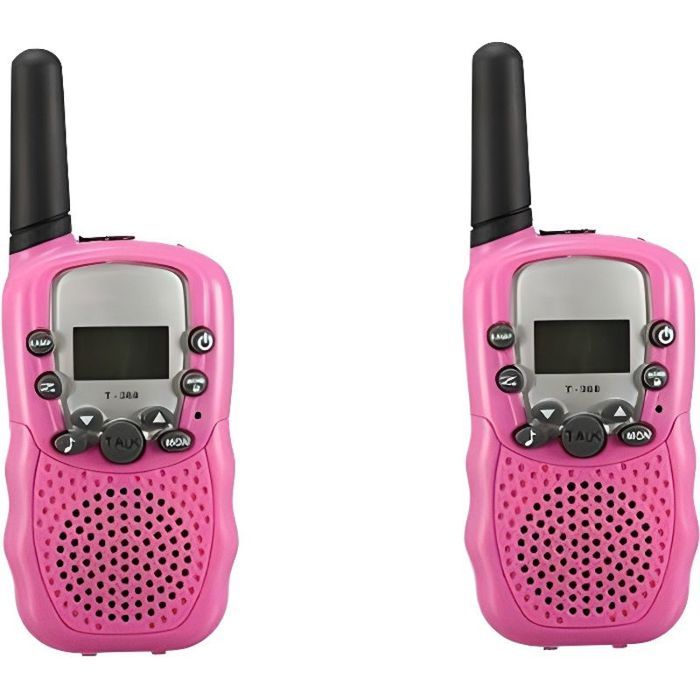 Qiilu talkie-walkie pour les enfants 2PCS Jouet de Talkie-walkie 2-Voie