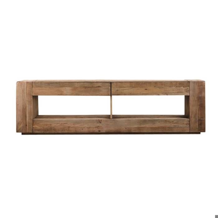 Meuble TV en bois recyclé 210 cm Blaise
