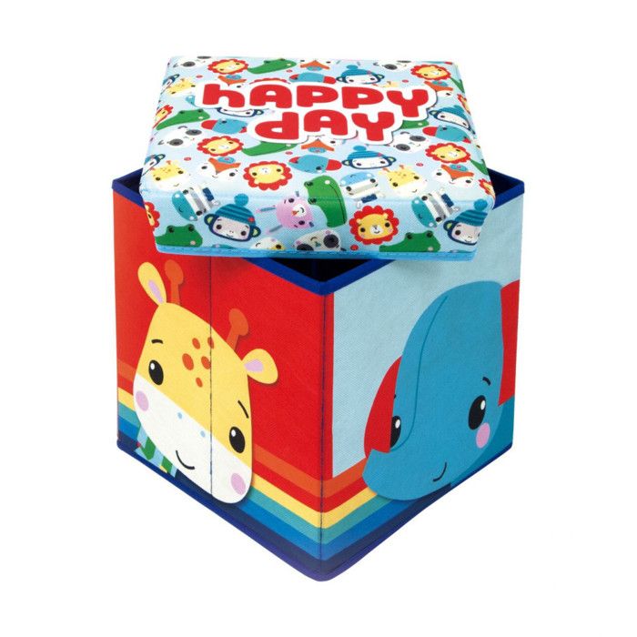 Tabouret de rangement cube Ani Tabouret de rangement cube Ani