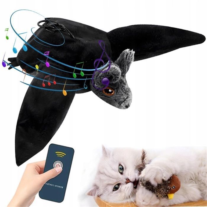 Comparer les prix de Jouet pour chat oiseau battant jouet pour chat simulé à télécommande battant pour toutes les races jouet pour chat aile