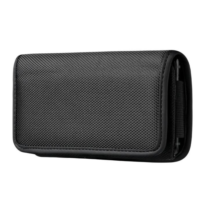 Pochette De Taille Bleu Homme – Double Poche Pour Téléphone Et Porte-feuille