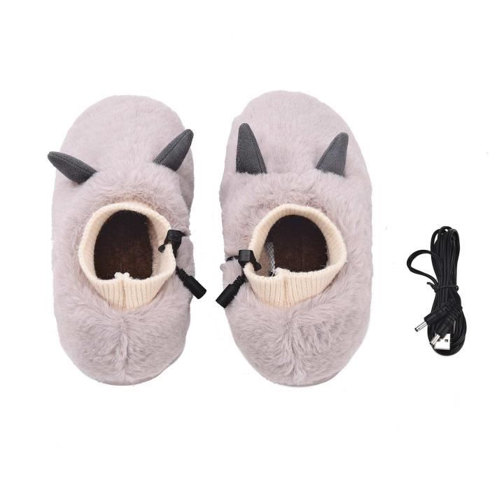 Semelles Intérieures Chauffantes Électriques USB - Chauffe-Pieds Confortable 39-40