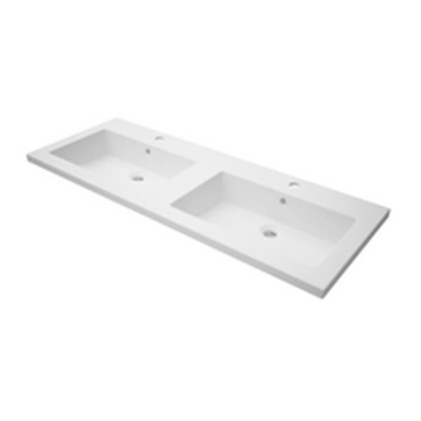 Alterna Plan De Toilette Woodstock2 120 Cm En Synthese Double