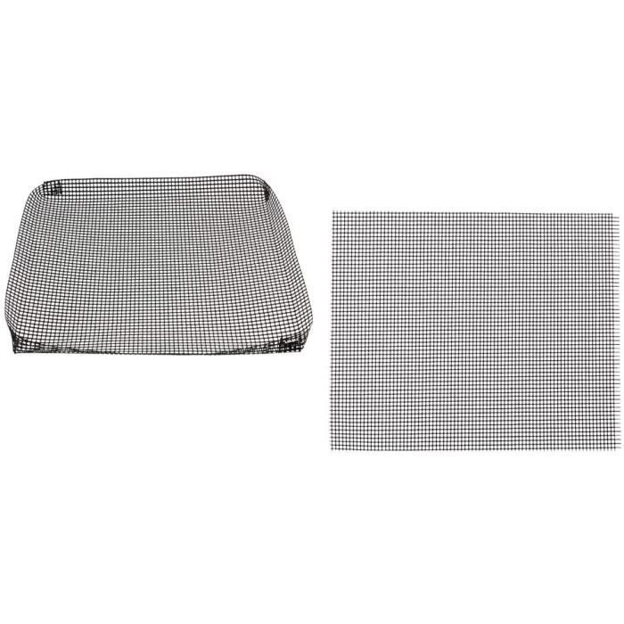 Moule à Pizza Antiadhésif 35,5x35,5 Cm – Plaque De Cuisson En Alliage Aluminium, Pour Four, Gâteaux, Crêpes - 1