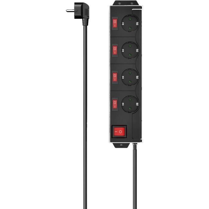 Multiprise 4 Prises Skytronic 2,5A - Neuf, Idéal Pour La Maison