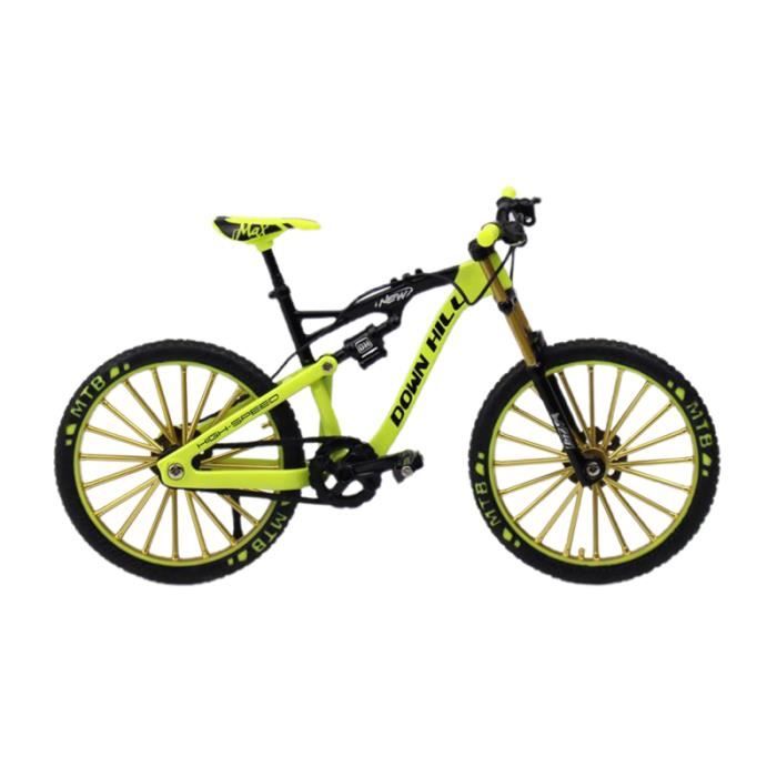 Avec boîte en mousse 2 - Mini Jouet De Vélo En Alliage Pour Enfants Pour Simulation Modèle 1:10 Vtt De Poch