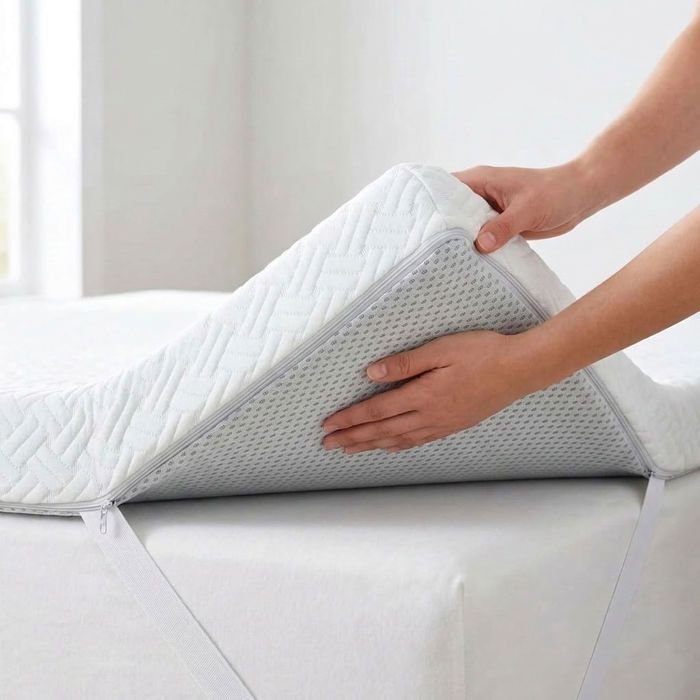 Surmatelas en mousse à mémoire de forme 160x180 CM Hauteur 6CM Améliorez votre sommeil et reposez vous Surmatelas 160 x 180