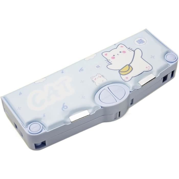 Trousse Astronautes Multifonction Pour Enfants - Bleu, Taille Unique, Plastique Résistant, Rentrée Scolaire, Organisation Créative