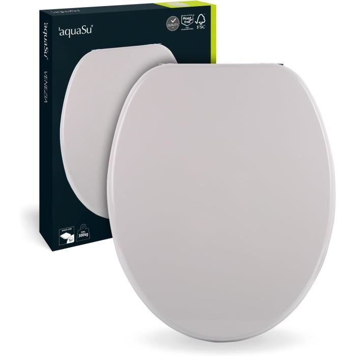 Toilet Seat with Marble Décor, 1 Piece, 40569 0 on