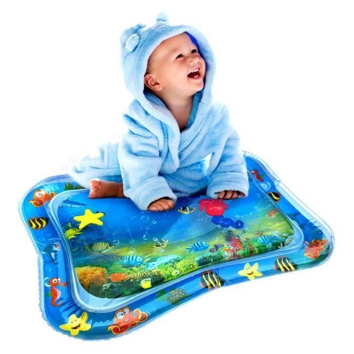 tapis d eau matelas gonflable jouet enfant bebe educatif ocean poisson convient pour le monde sous marin a la maison cdiscount jeux jouets