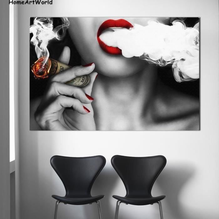 Sans Cadre Peinture Citation Et Affiche Femme Imprimer Peinture Murale Impression Sur Toile Idee Creative Home Decoration Cdiscount Maison