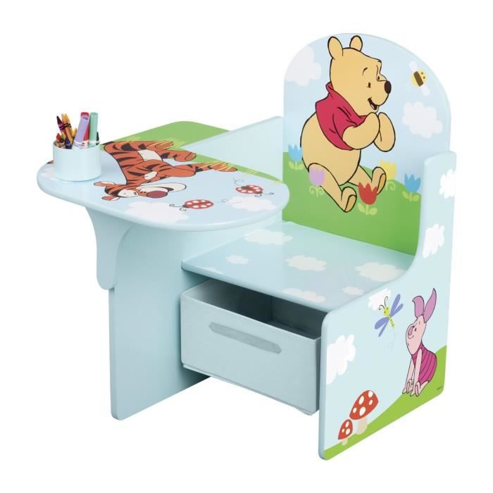 Bureau Chaise Winnie L Ourson 45 7 X 57 8 X 58 4 Cm Cdiscount Maison