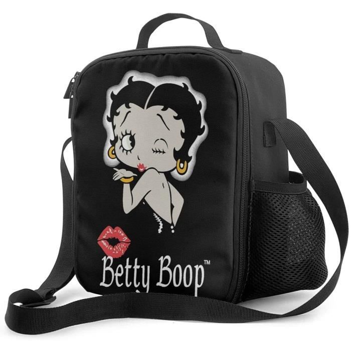 Betty Boop 2 sac a lunch sacs fourre tout isoles ecole travail pique nique thermique transport gastronomique dejeuner 2647 Cdiscount Maison