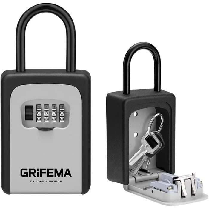 Caja Fuerte Para Llaves Con Código 4 Dígitos ¡Impermeable Y Para Pared!