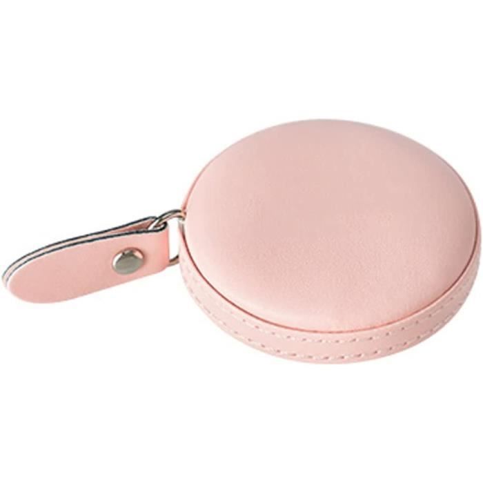 Mètre Ruban Rétractable 1.5m - Mini Mesureur Couture Portable - Double Face Cm/pouces - Couleurs Assorties