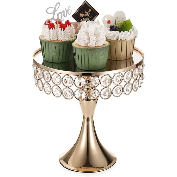Présentoir à Gâteaux 4 Niveaux Doré – Support Pilier 17 Pouces, Fête, Neuf