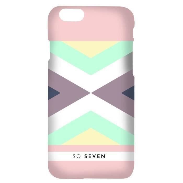 SO SEVEN Coque Graphic Symétrique: Apple iPhone 6 / 6S / 7 / 8