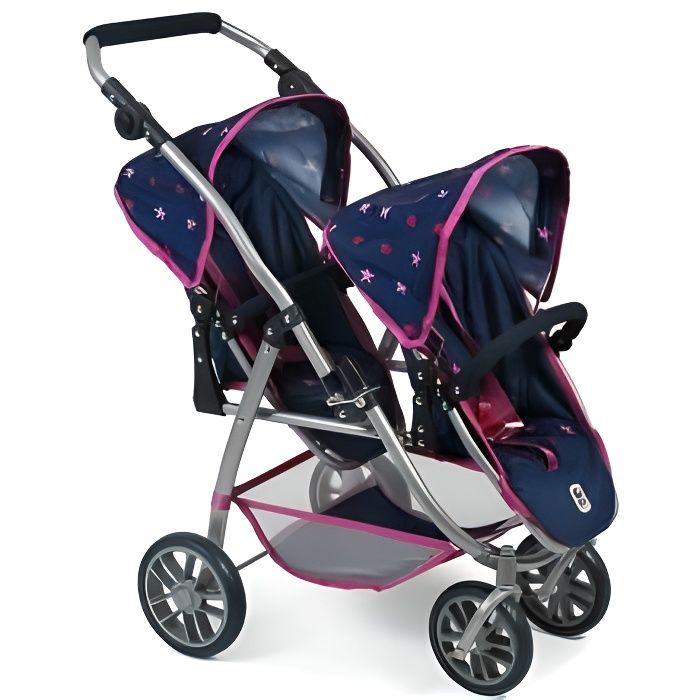 Poussette pour shop jumeaux jouet