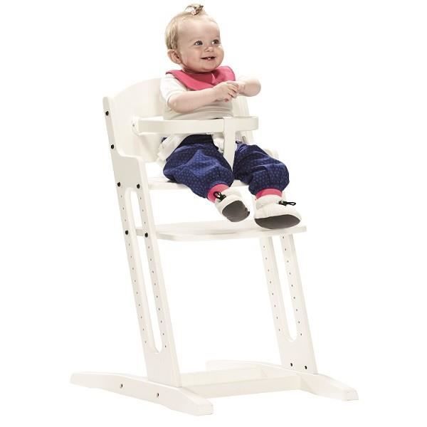 Babydan Danchair Chaise Haute En Bois Blanc Cdiscount Puericulture Eveil Bebe