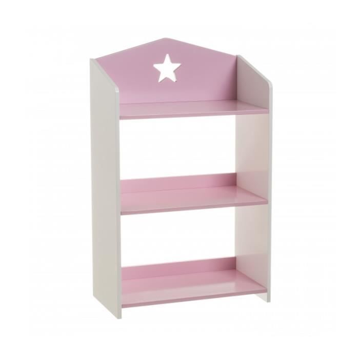 Etagere Bibliotheque Rose Chambre Enfant 0 000000 Achat Vente