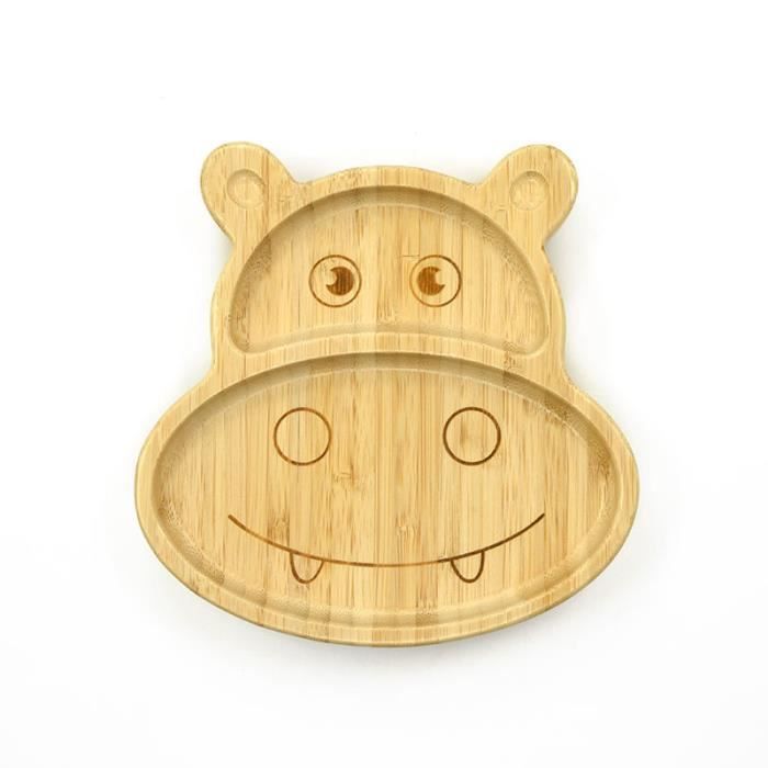 BIECO Set De Dînette 5 Pièces Avec Animaux - Vaisselle Enfant Mélamine Bleu à Pois - Idéal Pour Apprendre à Manger