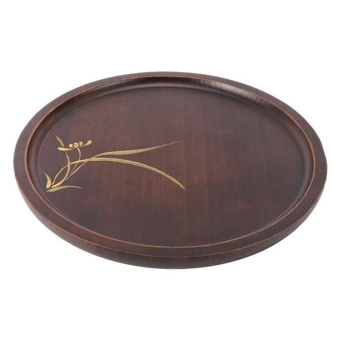 Table d'appoint ronde 30x56 cm en fer beige
