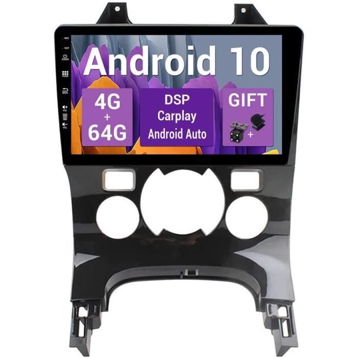SXAUTO Android 10 Autoradio pour Peugeot 3008 (20132018) Integre Carplay/Android Auto/DSP