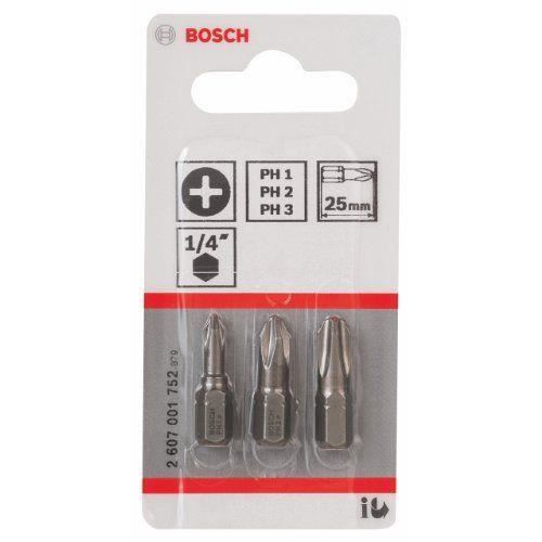 Set de 3 Embouts Vissage PH Bosch