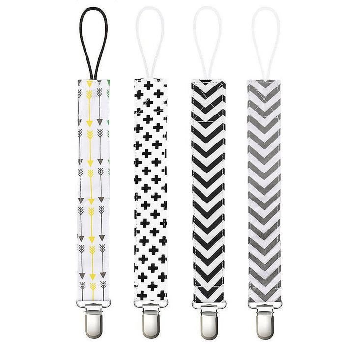 Sucettes Et Anneaux De Dentition 4psc Attache Sucette Bebe Kit Ruban Attache Sucette Avent Avec Clip Et Anneau 4psc Set D Attache Tetine Pour Bebe Fille Et Garcon Bebe Puericulture Lemoncitylive Com