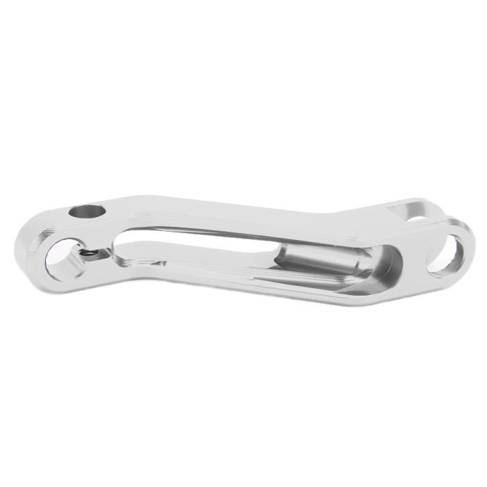 Levier Frein Moto Levier Frein Arrière Moto En Alliage Aluminium - Pédale Extension Pour 2019-2021 - Silver Freinage Moto Sécurisé