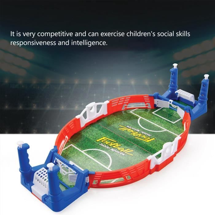 Baby-foot Jeu de football de Table, jeu éducatif pour bébé garçon, jouet d'anniversaire Couleur du bois naturel - Jeux - Jouets