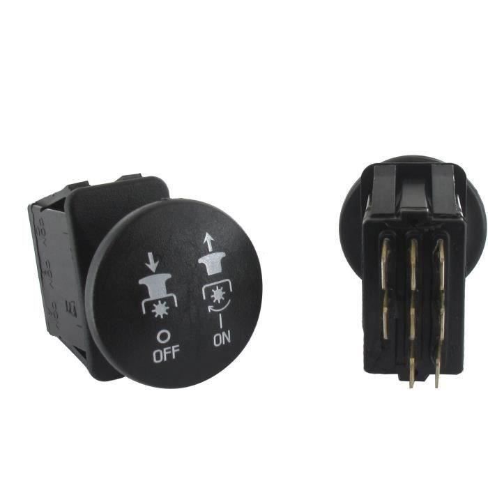 Contacteur d’embrayage de lame 2 positions, 8 bornes adaptables pour AYP - HUSQVARNA sur modèles GT2