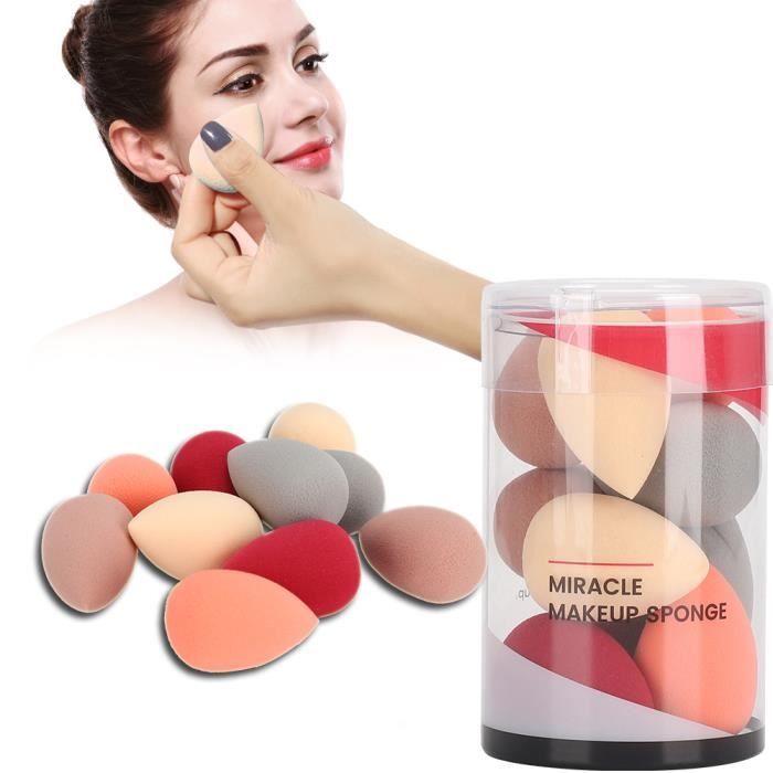 Q117221 Éponge de maquillage Blender Wet-Dry Blending Powder Puff Applicateur de maquillage pour le visage portable