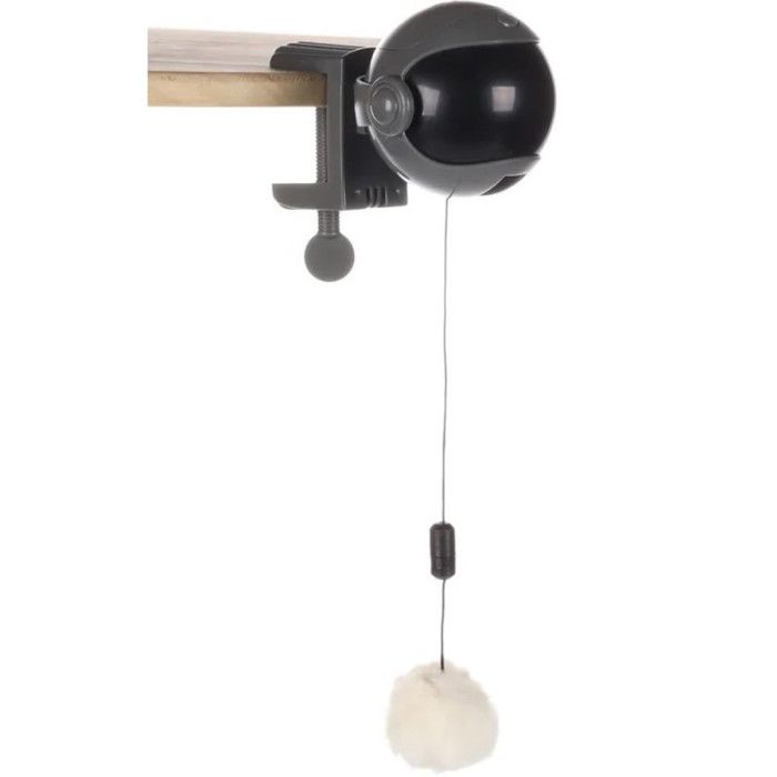 Jouet Yoyo électronique gris pour chat - Flamingo Jouet Yoyo électronique gris pour chat - Flamingo