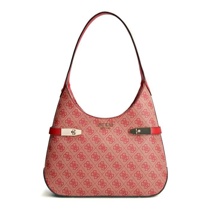 Sac à Main Hobo Versace Rouge - Dimensions 12 X 9,5 Pouces - Occasion, état à Vérifier En Photos