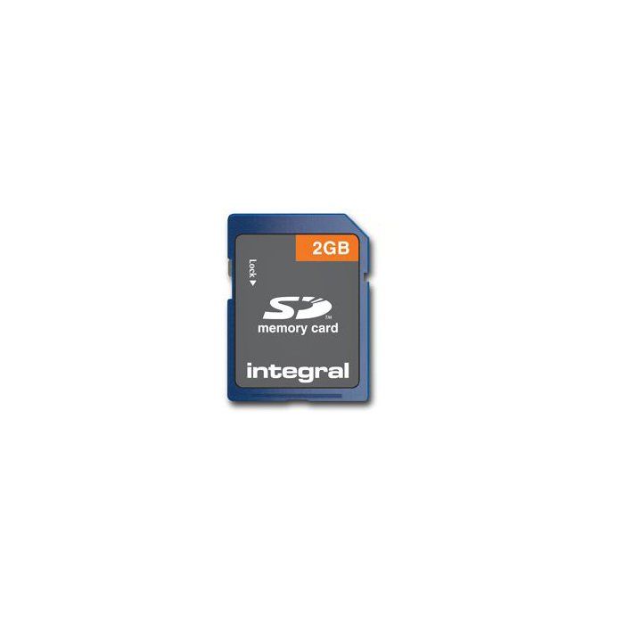 Integral Carte mémoire flash 2 Go SD