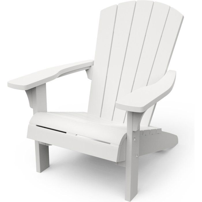 Keter Chaise Adirondack Troy Blanc 428407 Keter Chaise Adirondack Troy Blanc 428407