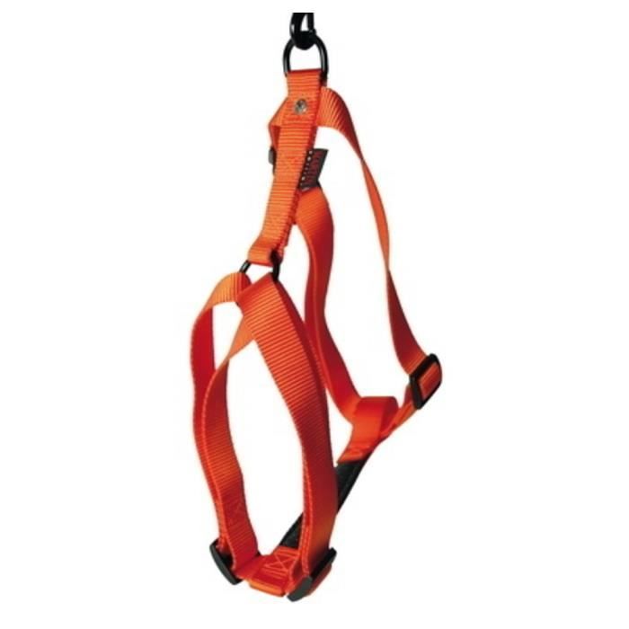 Martin Sellier - Harnais en Nylon Réglable de 20-50/70cm pour Chien - Orange