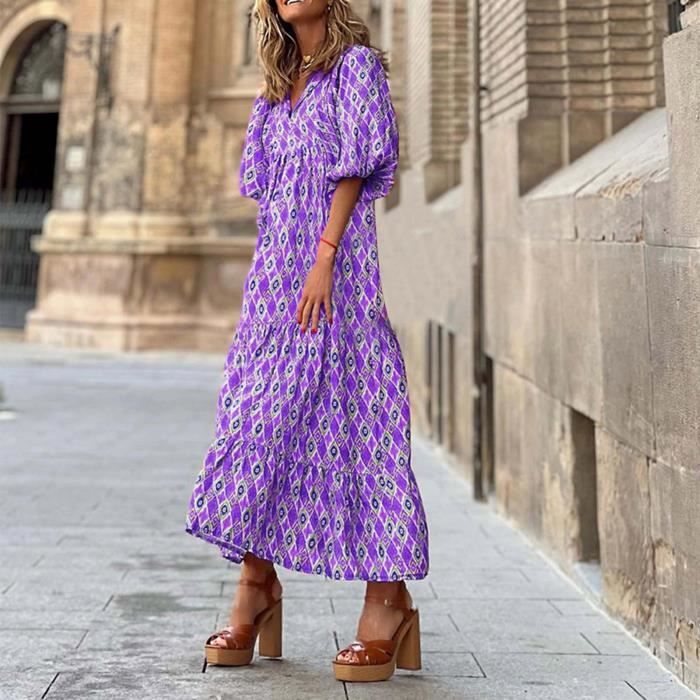 Robe à hotsell manches bouffantes