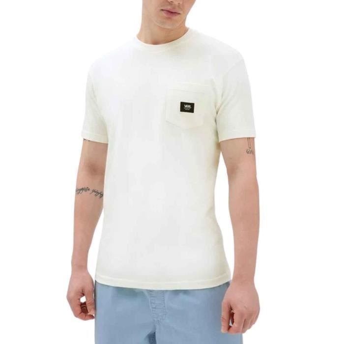 T shirt vans homme blanche outlet