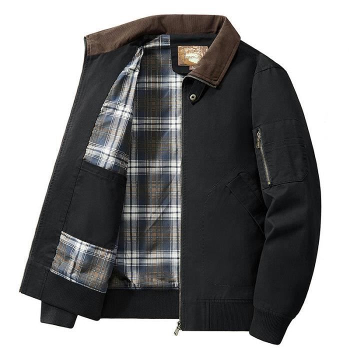 Blouson Cuir Moto Homme Blouson Aviateu En Cui Maon Pou Homme,Manteau De Moto Blouson Homme Ete