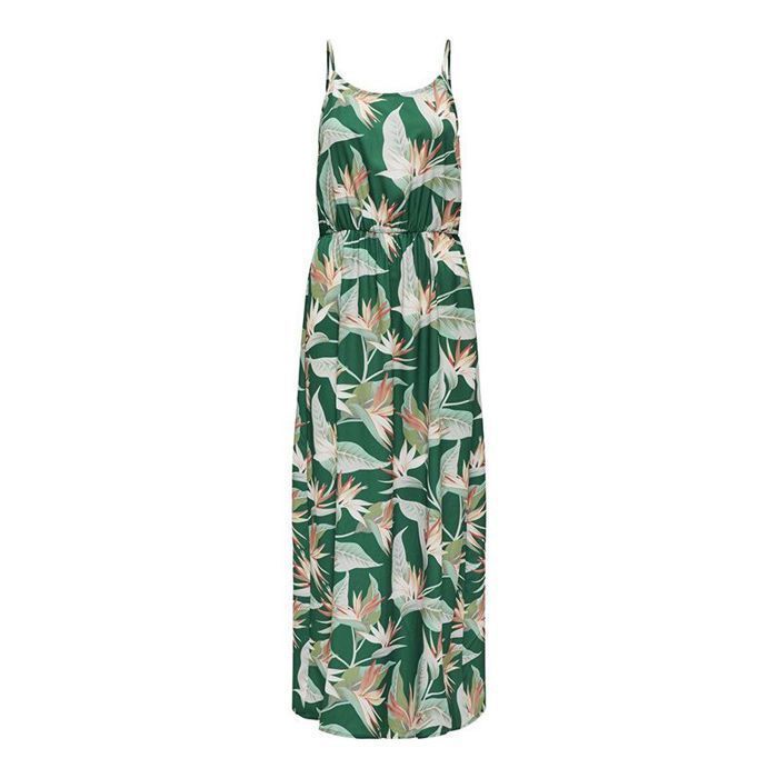 Robe Fleurie Verte et Rose - Miss Fleurie