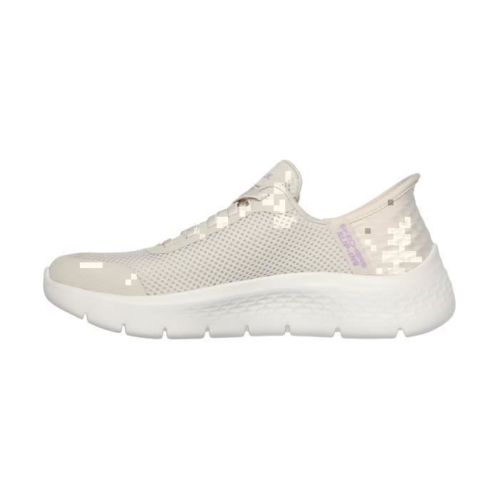 Skechers Skechers Go Walk Flex — Baskets basses à lacets femme blanc cassé