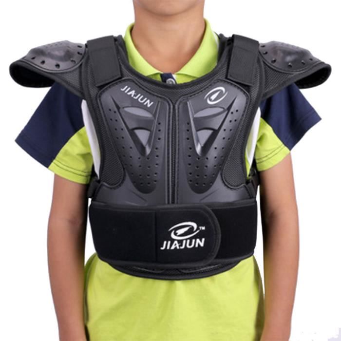 Gilet De Protection Dorsale Et Thoracique ACAGALA - Pour Moto, VTT, Ski, Skate - Coque PE Et Mousse EVA