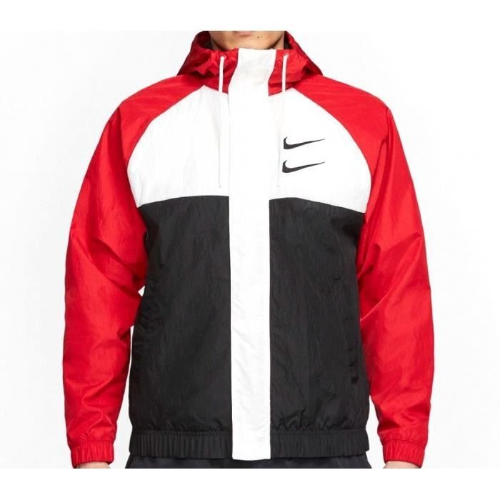 coupe vent nike rouge