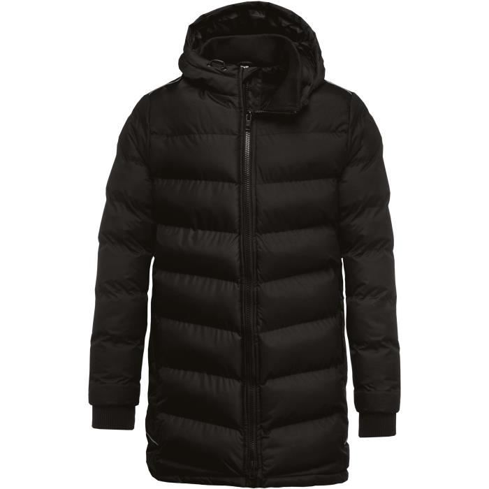 Parka Proact Team Sports - Homme - Noir - Manches longues - Respirant - Imperméabilité